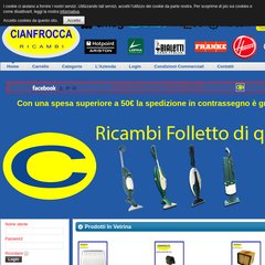 www.Cianfroccaricambi.com - Cianfrocca Ricambi Casalinghi Ricambi Cucine
