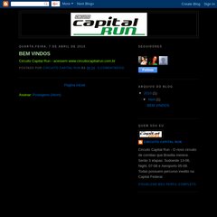 circuitocapitalrun.blogspot.com BEM VINDOS, 08:34, 5 comentários