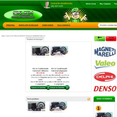  Aquecedores, Anéis e Arruelas, Botija (Gás Refrigerante), Caixas Evaporadora