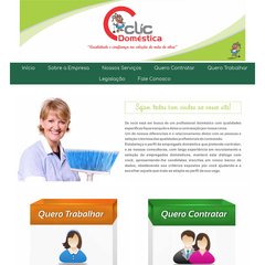 CLIC DOMESTICA  Qualidade e confiança na seleção de mão-de-obra