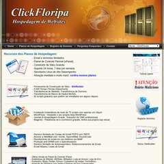 CLICKFLORIPA - Hospedagem de Web Sites.