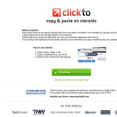 click.to - One click to your favorite app