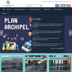 Communauté métropolitaine de Montréal: Bienvenue sur le site de la Communauté