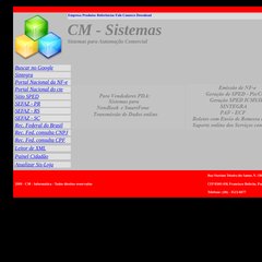 CM - Informatica (desenvolvimento de sistemas para Automação Comercial)