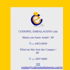 codispelembalagens - Codispel Embalagens Ltda