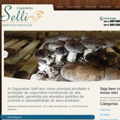 Cogumelos SELLI – Pinhalzinho SP – venda de cogumelos ,cogumelos, nutrientes