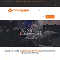 Comunidade Ágape - Mais que uma Igreja, uma família!