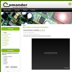 Bem Vindos à Comander Informática!