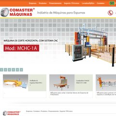 COMASTER - Indústria e Comércio de Máquinas para Espuma - Comaster COMASTER - Indústria e Comércio de Máquinas para Espuma - Comaster