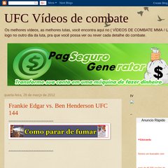 Vídeos de combate MMA / UFC