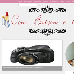  Larissa Vieira, 2 comentários, Maquiagem neutra com batom Vermelho, Larissa Vieira