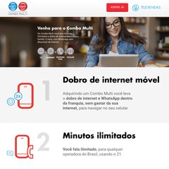 NET, Claro e Embratel - TV, telefone fixo, celular, banda larga