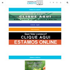 Com Cristo na WEB