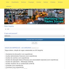 comerciodevarginha - Com&eacute;rcio de Varginha - Divulgando nosso com&eacute;rcio