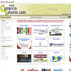 Comercio Lafaiete - Portal do Comercio de Lafaiete.