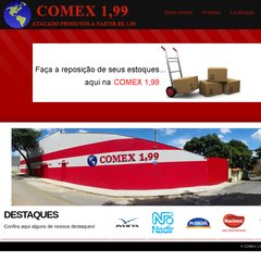 COMEX 1,99 - ATACADO PRODUTOS A PARTIR R$ 1,99