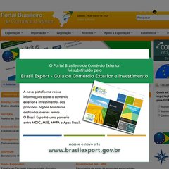 Portal Brasileiro de Com&eacute;rcio Exterior - Minist&eacute;rio do Desenvolvimento