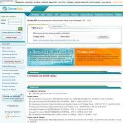 ComexData - Comércio Exterior, TEC, Tarifa Externa Comum, TIPI, Legislação Aduaneira,