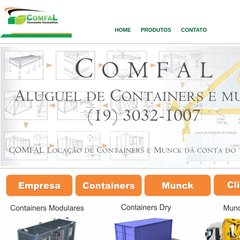 Locação de container e munck na região de americana
