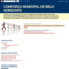 COMFORÇA MUNICIPAL DE BELO HORIZONTE
