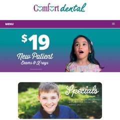 Comfort Dental Affordable dentist office braces, dental plans, pediatric