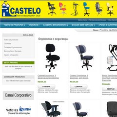 Cadeiras ergonomia e bancos semi sentado