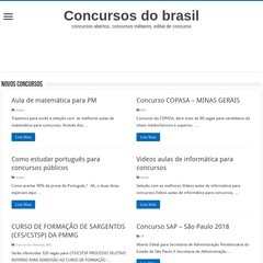 Concursos Públicos do Brasil - Home