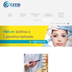 Conexão CEFAI | O seu portal de qualificação profissional em saúde