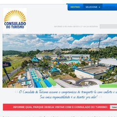 Ônibus para Hopi Hari e Wet'n Wild - Transporte para Hopi Hari e Wet'n Wild - Consulado Turismo