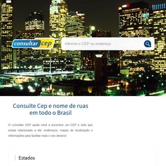 Consulta de CEP Correios - Busca de CEP, Ruas, Bairros e Cidades