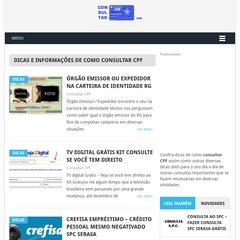 Consultar CPF - Consulta CPF Grátis