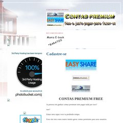 contaspremiumfree.blogspot.com Cadastre-se, AVANÇAR, Cadastre-se