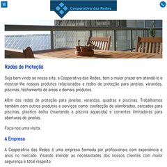 COOPERATIVA DAS REDES: REDES DE PROTE