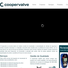 coopervalve.com.br Empresa, Serviços, Manutenção