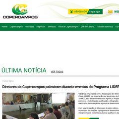 copercampos.coop.br Entrar, Copercampos, Unidades