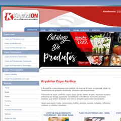 Copo Acrílico - Poliestireno - Polipropileno - Policarbonato - Krystalon