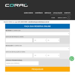 coralrentacar.com.br Refresh