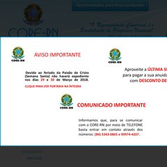 CORE - RN - Representante Comercial - RN, legislação, certidões, conselho de