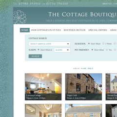 Www Cornwall Cottage Boutique Co Uk Self Catering Holiday