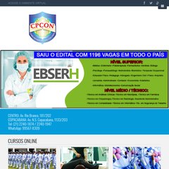 CPCON - Curso preparatório para concursos