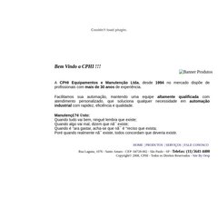 CPHI | Automa&ccedil;&atilde;o Hidr&aacute;ulica e Pneum&aacute;tica