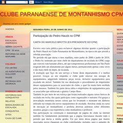 CLUBE PARANAENSE DE MONTANHISMO CPM NEWS