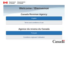Canada Revenue Agency Web site | Site Web de l'Agence du revenu du Canada