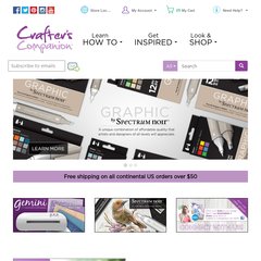 Welcome to Crafter's Companion - Award winning products by an award winning company