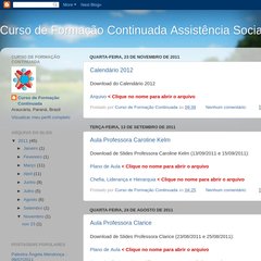 Curso de Formação Continuada Assistência Social