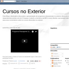 Cursos no Exterior