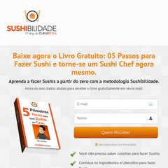 cursosushi.com Curso de Sushi, Esqueceu sua senha?, Curso Presencial