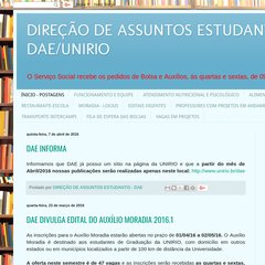 DIREÇÃO DE ASSUNTOS COMUNITÁRIOS E ESTUDANTIS - DACE/UNIRIO