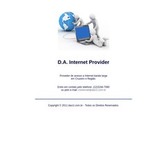 dacrz.com.br internet, provedor, banda larga