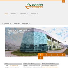 dagan.com.br metalúrgica, revenda, tubos